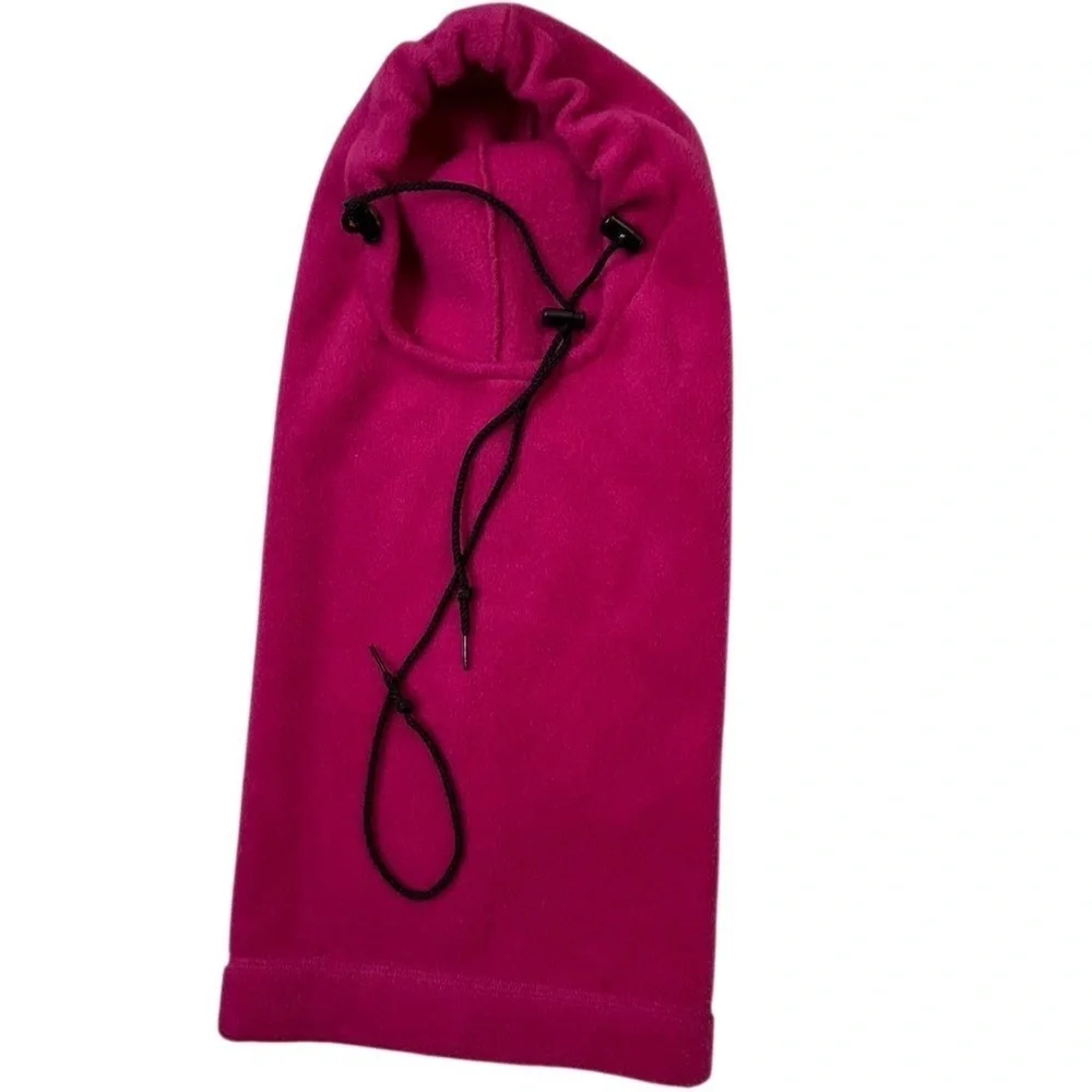 Polar Hood Unisex Pink Fleece Neck Warmer Cowl Snood Winter‎ Scarf